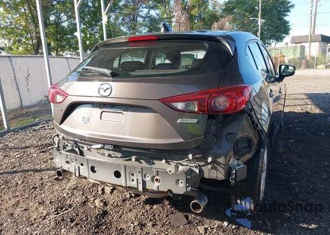 2014 Mazda Mazda3 I Grand Touring z USA, uszkodzony, nr VIN JM1BM1M79E1216134